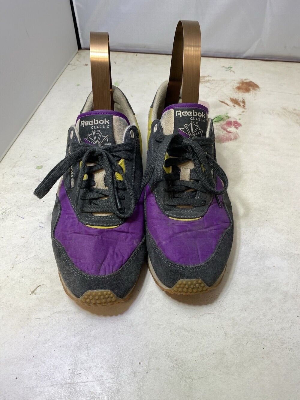 Reebok Sneakers Classic Alicia Keys Nylon Women’s Sz 8.5M - Picture 5 of 9